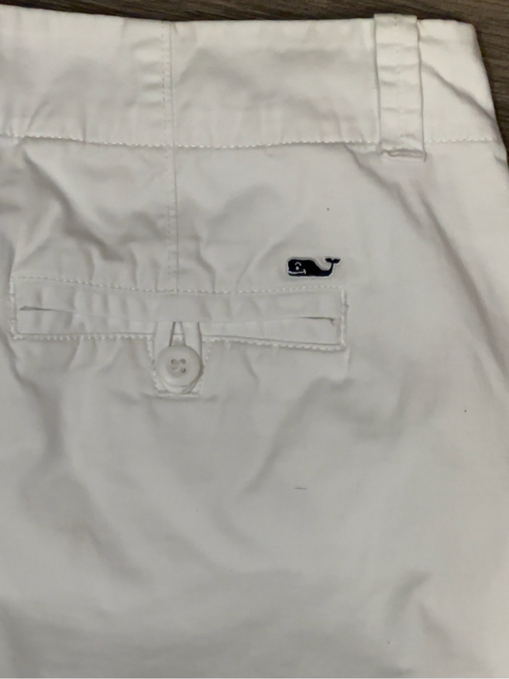 Vineyard Vines Women’s White Stretch Chino Shorts Size 6 Preppy Summer - Picture 7 of 8
